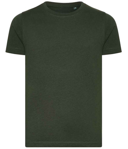 Ecologie Kids Cascades Organic T-Shirt in Bottle Green