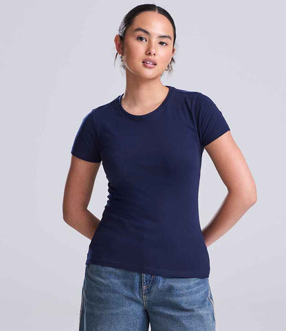 Ecologie Ladies Cascades Organic T-Shirt - Navy