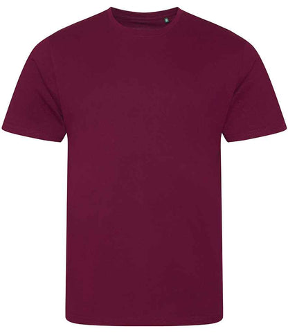 Ecologie Cascades Organic T-Shirt in Burgundy
