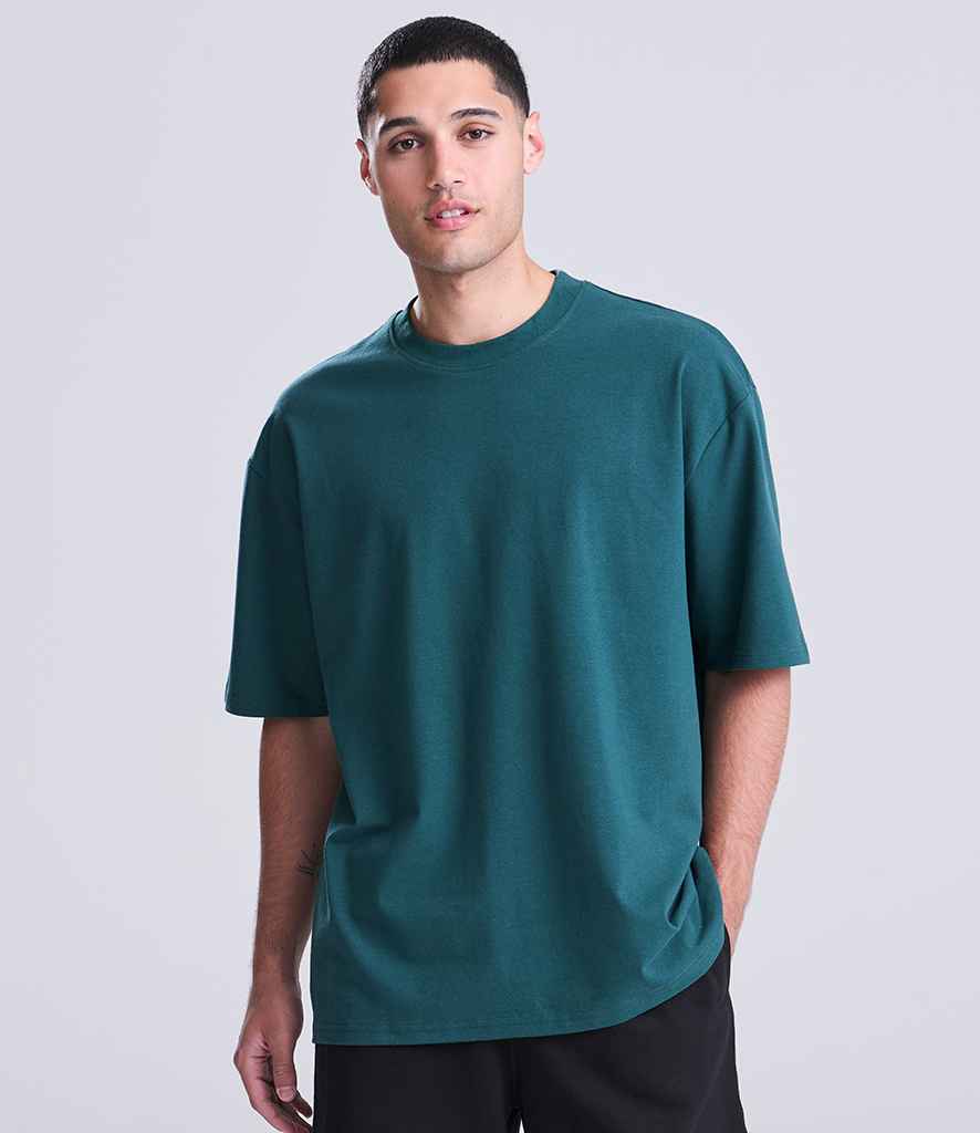 Ecologie Arrow Recycled Heavy Oversize T-Shirt - Green