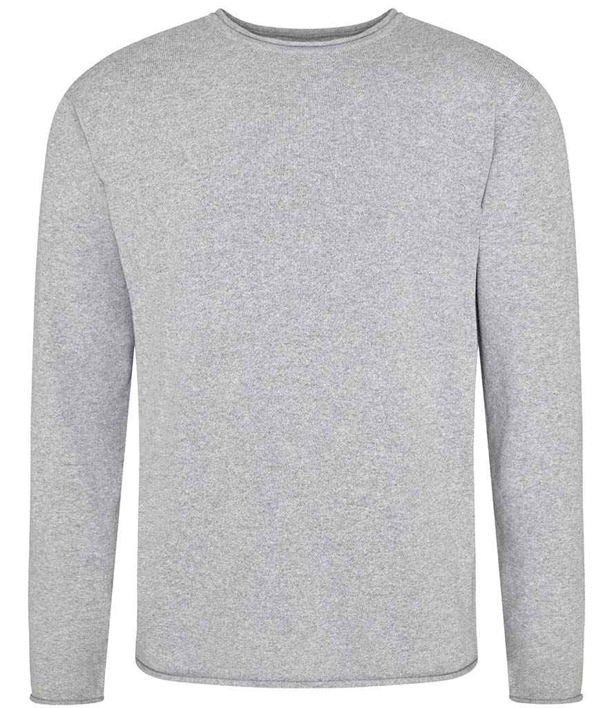 Ecologie Unisex Arenal Sustainable Crew Neck Sweater in Heather Grey