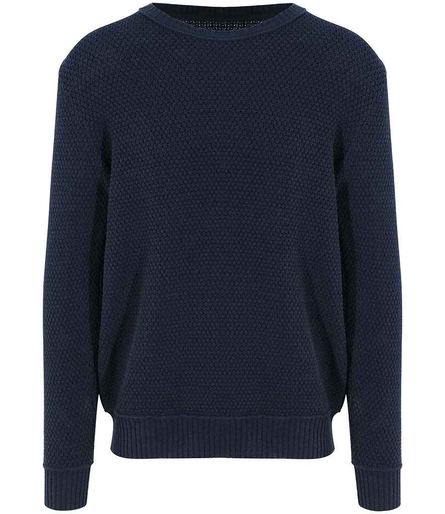 Ecologie Unisex Taroko Sustainable Crew Neck Sweater in Navy