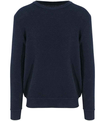 Ecologie Unisex Taroko Sustainable Crew Neck Sweater in Navy