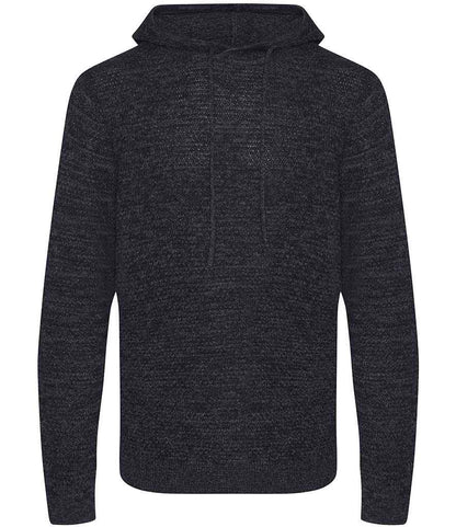 Ecologie Unisex Iguazu Sustainable Knitted Hoodie in Charcoal/Black