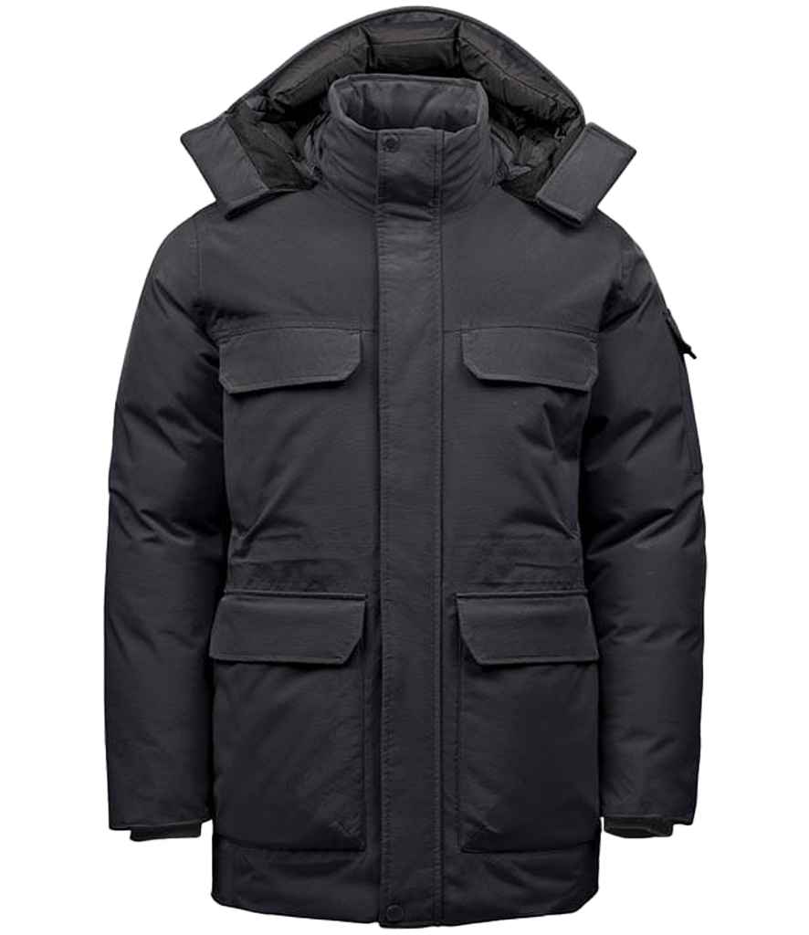 Stormtech Denali Parka Jacket in Black/Granite