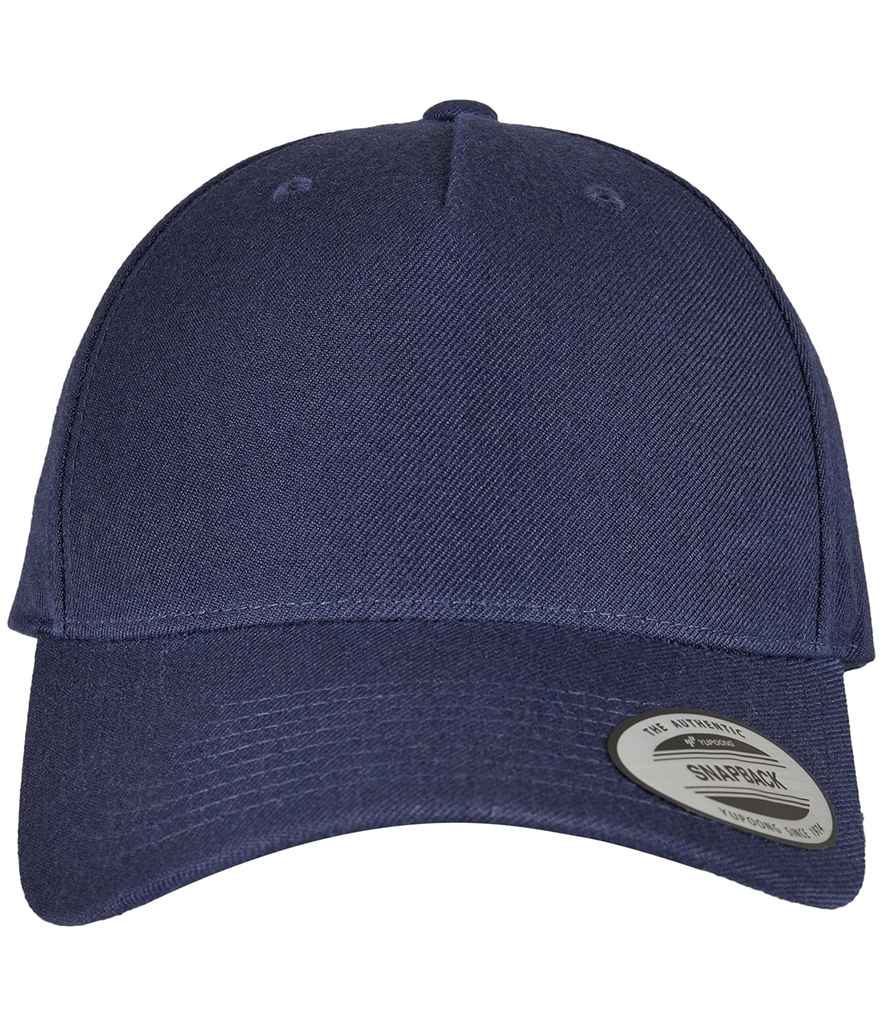 Flexfit / Yupoong Flexfit 5 Panel Premium Curved Snapback Navy