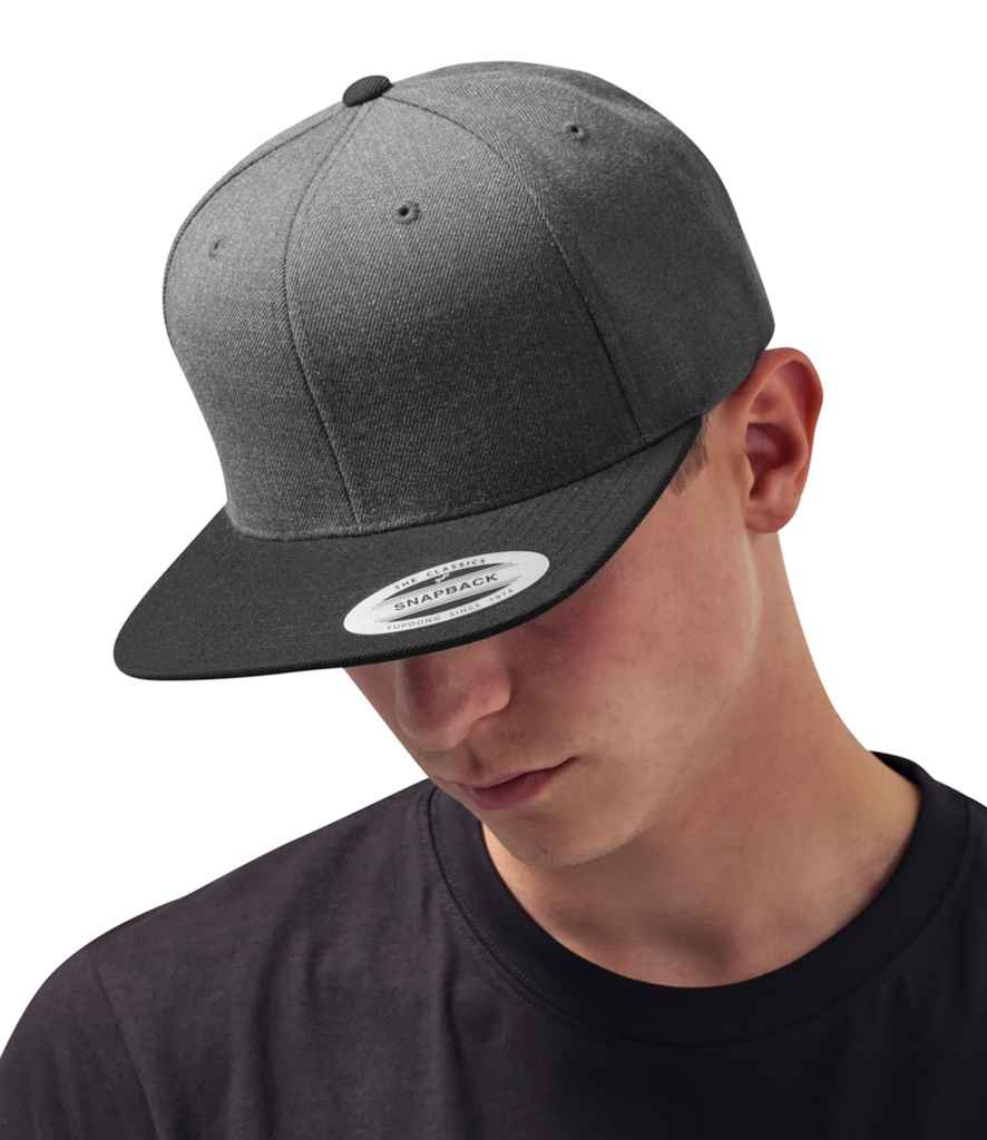 Flexfit / Yupoong Flexfit Two Tone Classic Snapback Cap Charcoal/Black