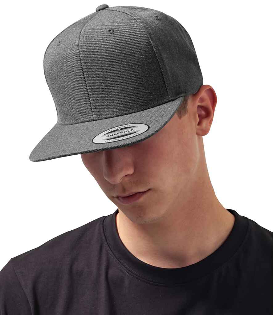 Flexfit / Yupoong Flexfit Classic Snapback Cap Dark Grey/Dark Grey