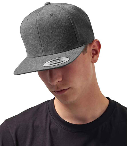 Flexfit / Yupoong Flexfit Classic Snapback Cap Dark Grey/Dark Grey