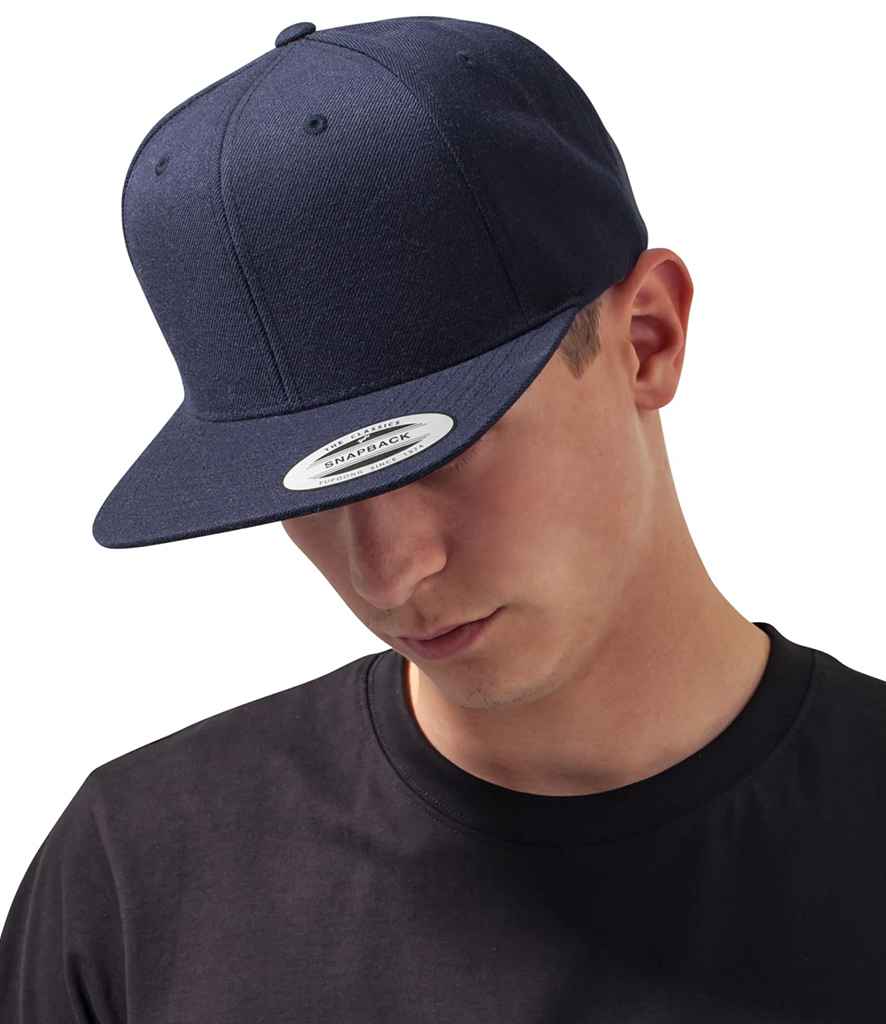 Flexfit / Yupoong Flexfit Classic Snapback Cap Dark Navy/Dark Navy