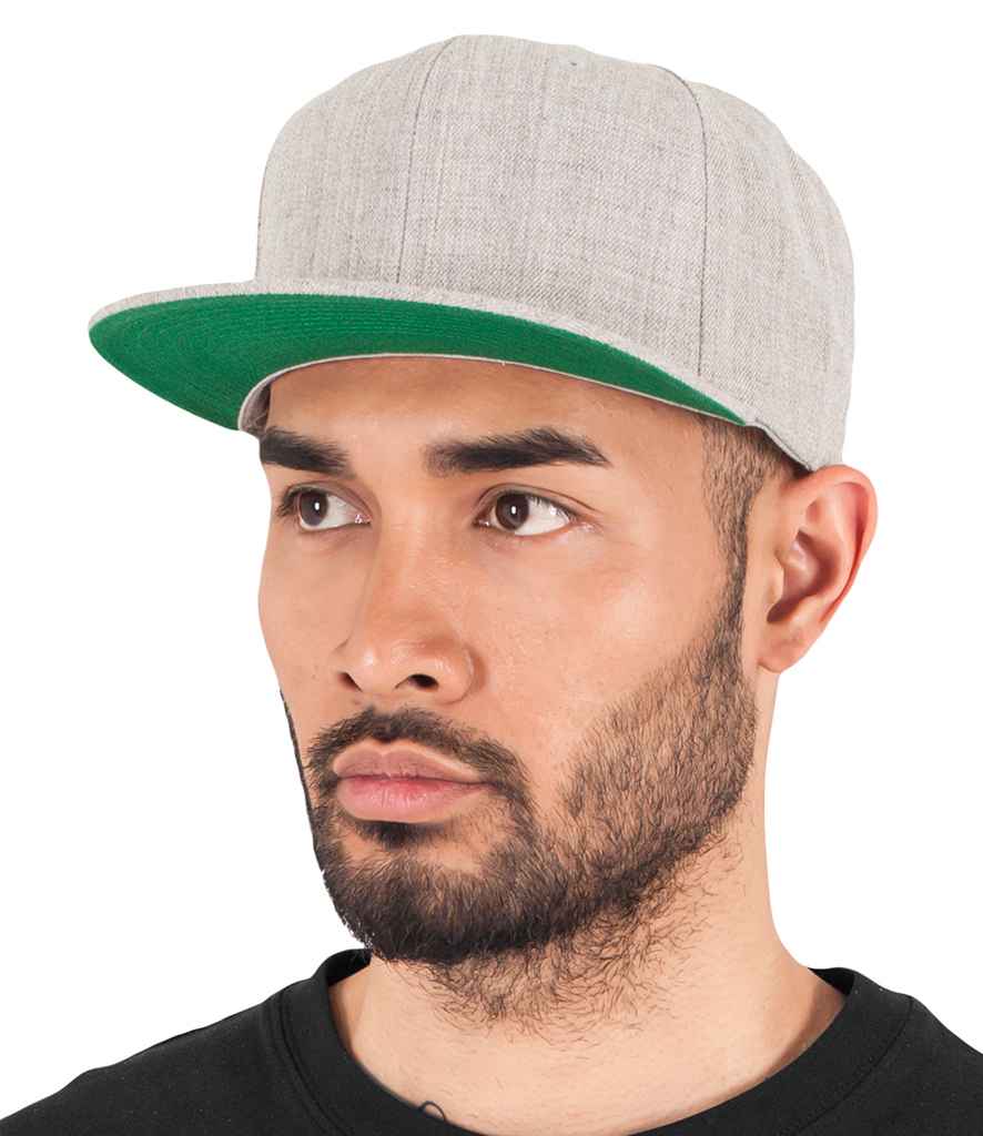 Flexfit / Yupoong Flexfit Classic Snapback Cap Heather Grey