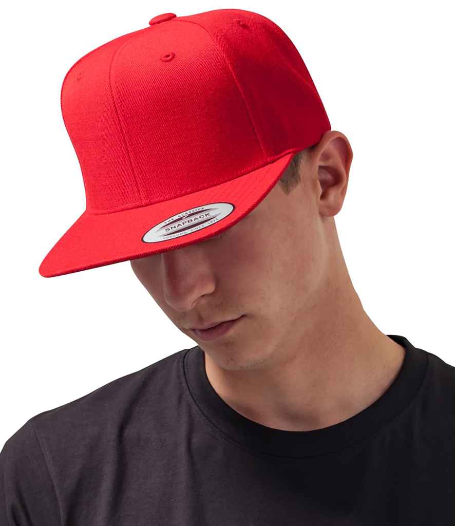 Flexfit / Yupoong Flexfit Classic Snapback Cap Red/Red
