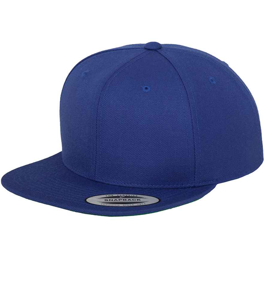 Flexfit Classic Snapback Cap in Royal Blue