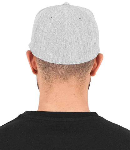 Flexfit / Yupoong Flexfit Premium 210 Fitted Cap Heather Grey
