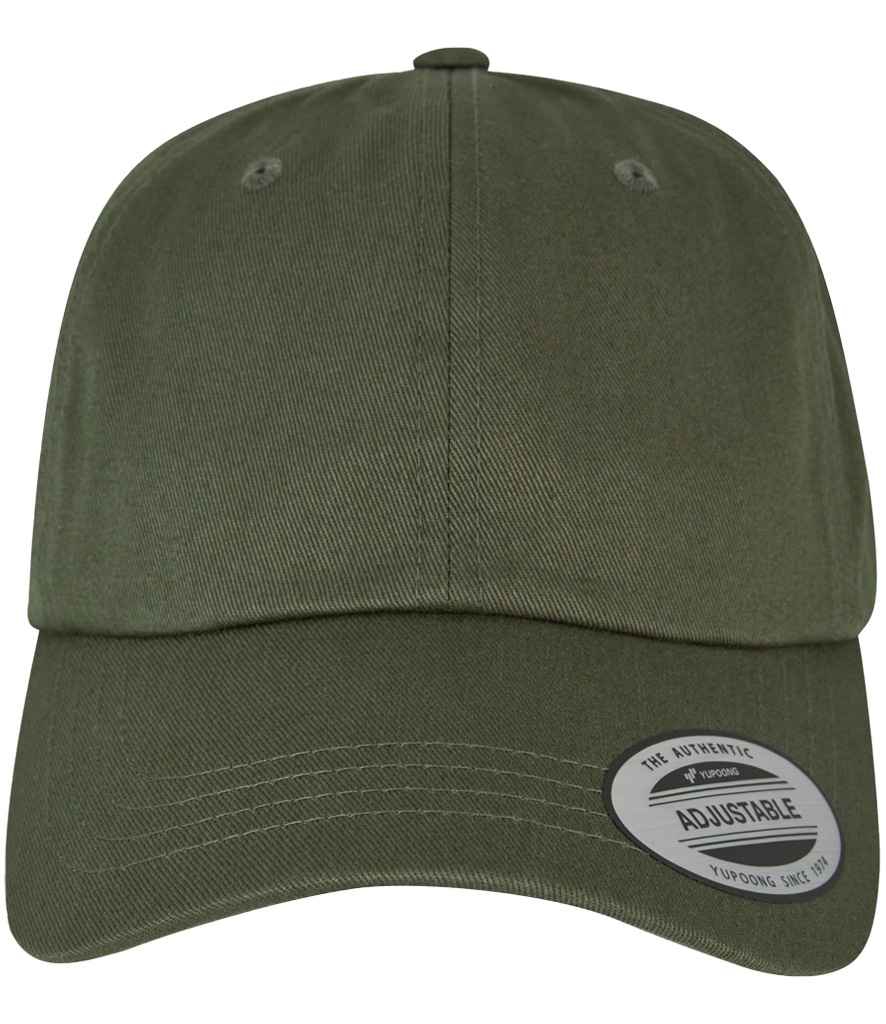 Flexfit Low Profile Cotton Twill Cap in Burnt Olive