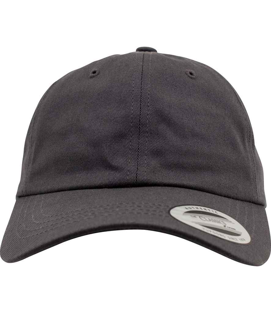 Flexfit Low Profile Cotton Twill Cap in Dark Grey