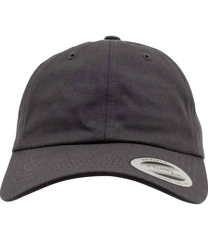Flexfit Low Profile Cotton Twill Cap in Dark Grey