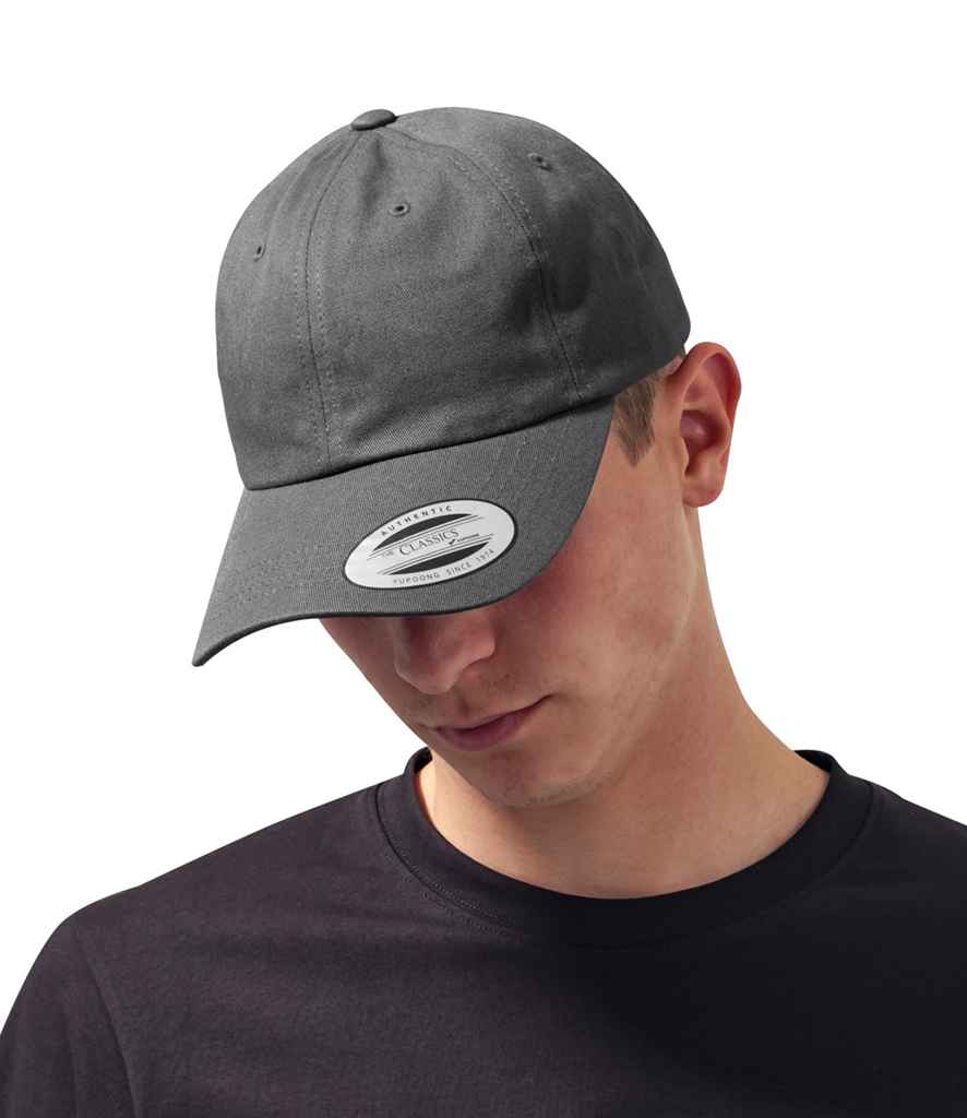 Flexfit / Yupoong Flexfit Low Profile Cotton Twill Cap Dark Grey