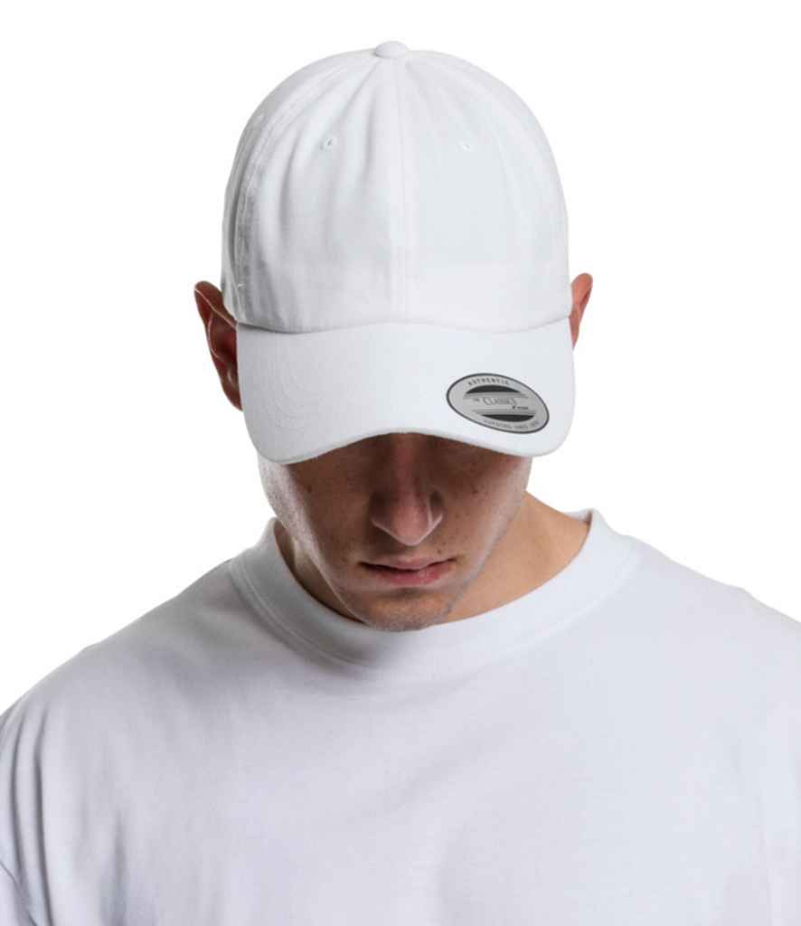Flexfit / Yupoong Flexfit Low Profile Cotton Twill Cap White