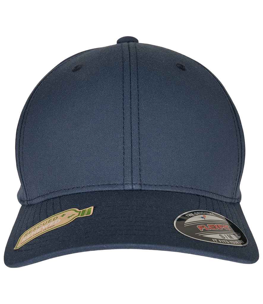 Flexfit Recycled Polyester Cap in Navy