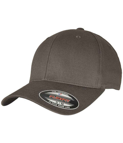 Flexfit / Yupoong Flexfit Wooly Combed Cap Dark Grey/Dark Grey