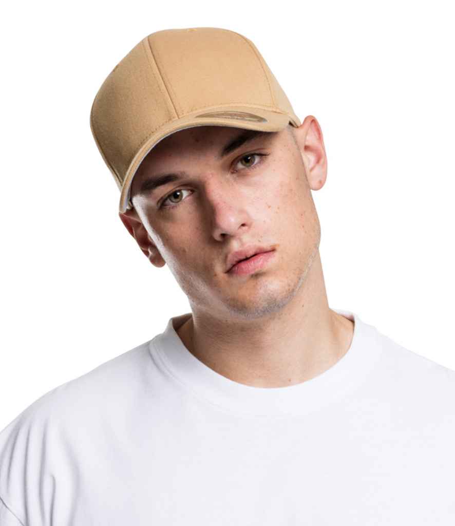 Flexfit / Yupoong Flexfit Wooly Combed Cap Khaki