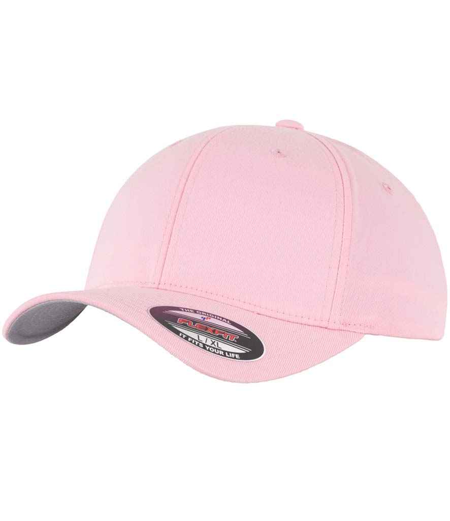 Flexfit Wooly Combed Cap in Pink