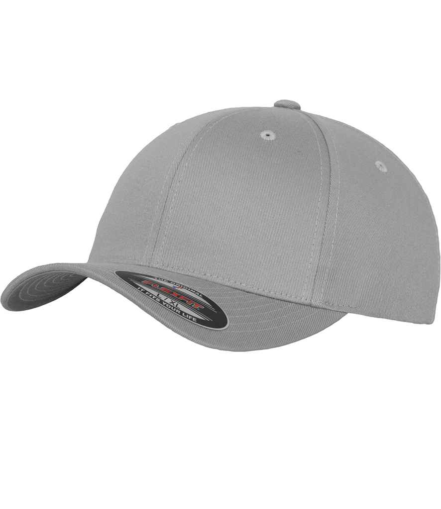 Flexfit Wooly Combed Cap in Silver