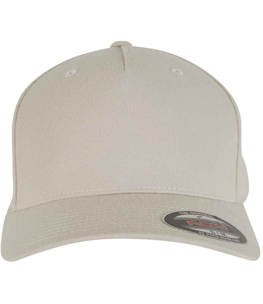 Flexfit 5 Panel Cap in Beige