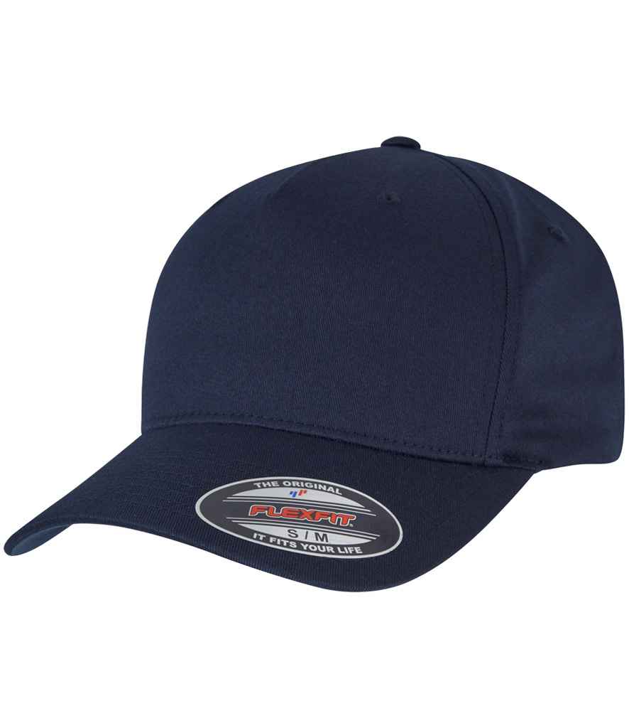 Flexfit 5 Panel Cap in Greyish Navy