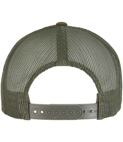 Flexfit Retro Coloured Front Trucker Cap