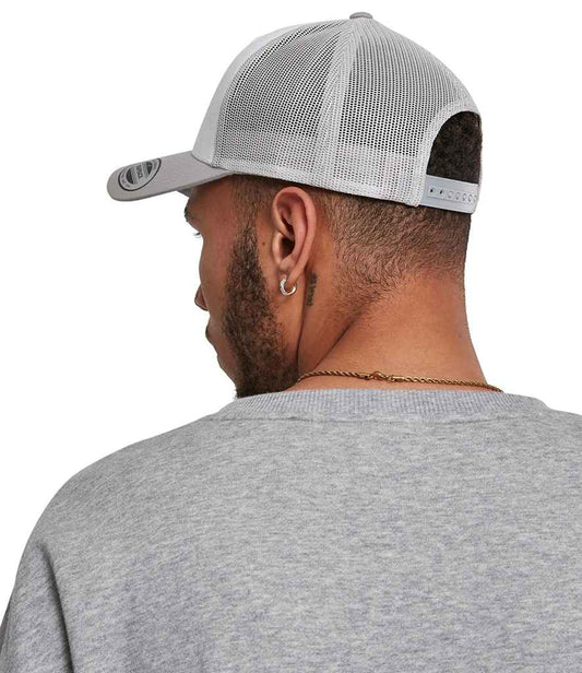 Flexfit Retro Coloured Front Trucker Cap - model image