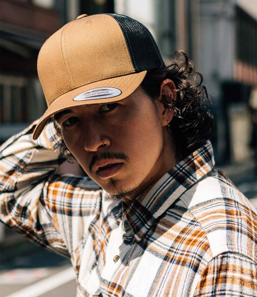 Flexfit Retro Trucker Two Tone Cap - model image