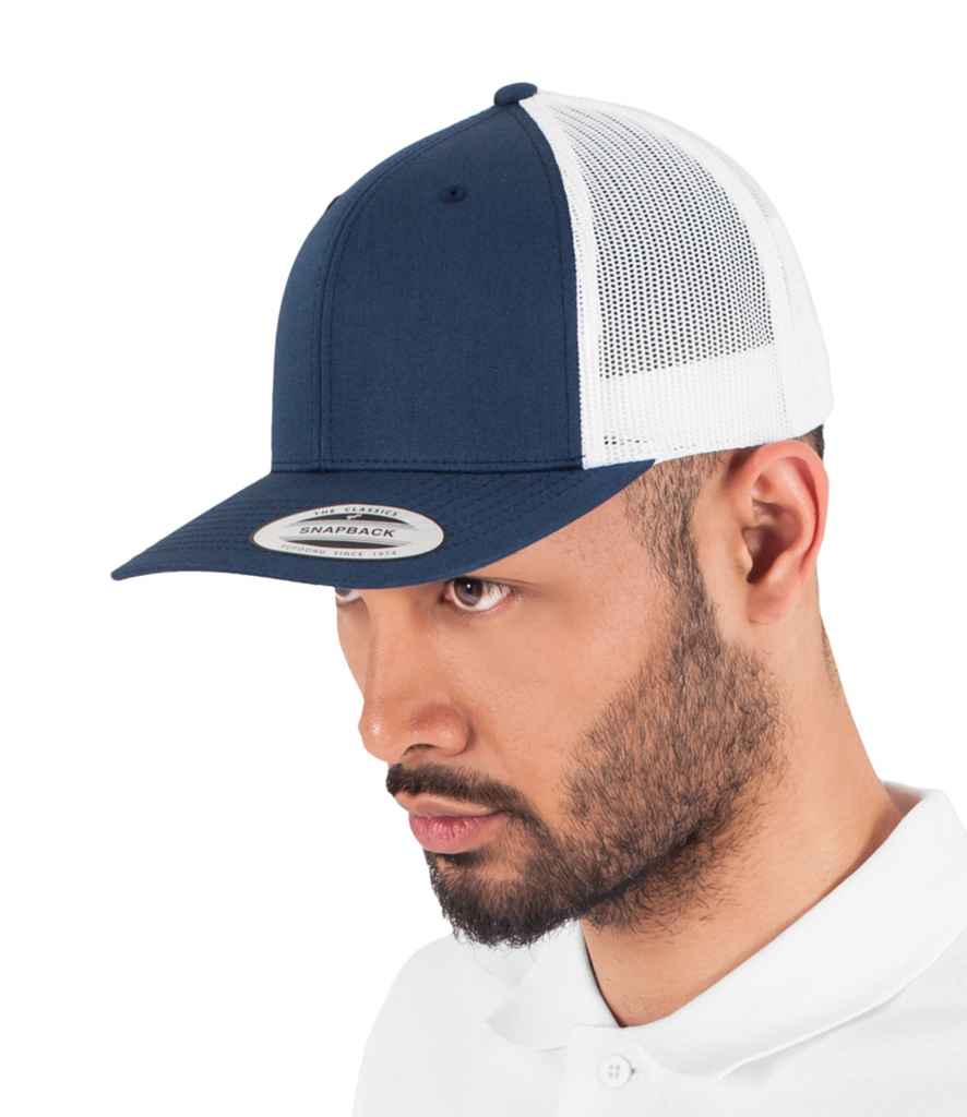 Flexfit Retro Trucker Two Tone Cap - model image