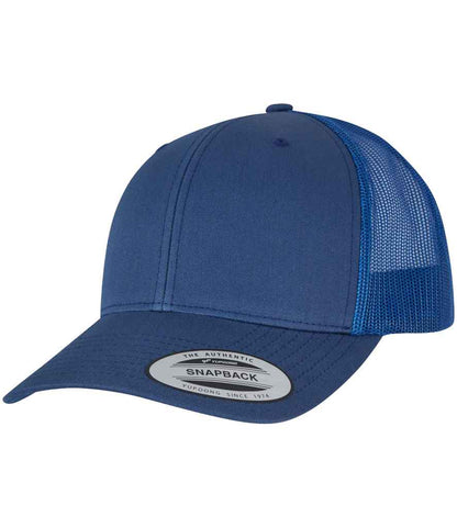 Flexfit Retro Trucker Cap in Light Navy