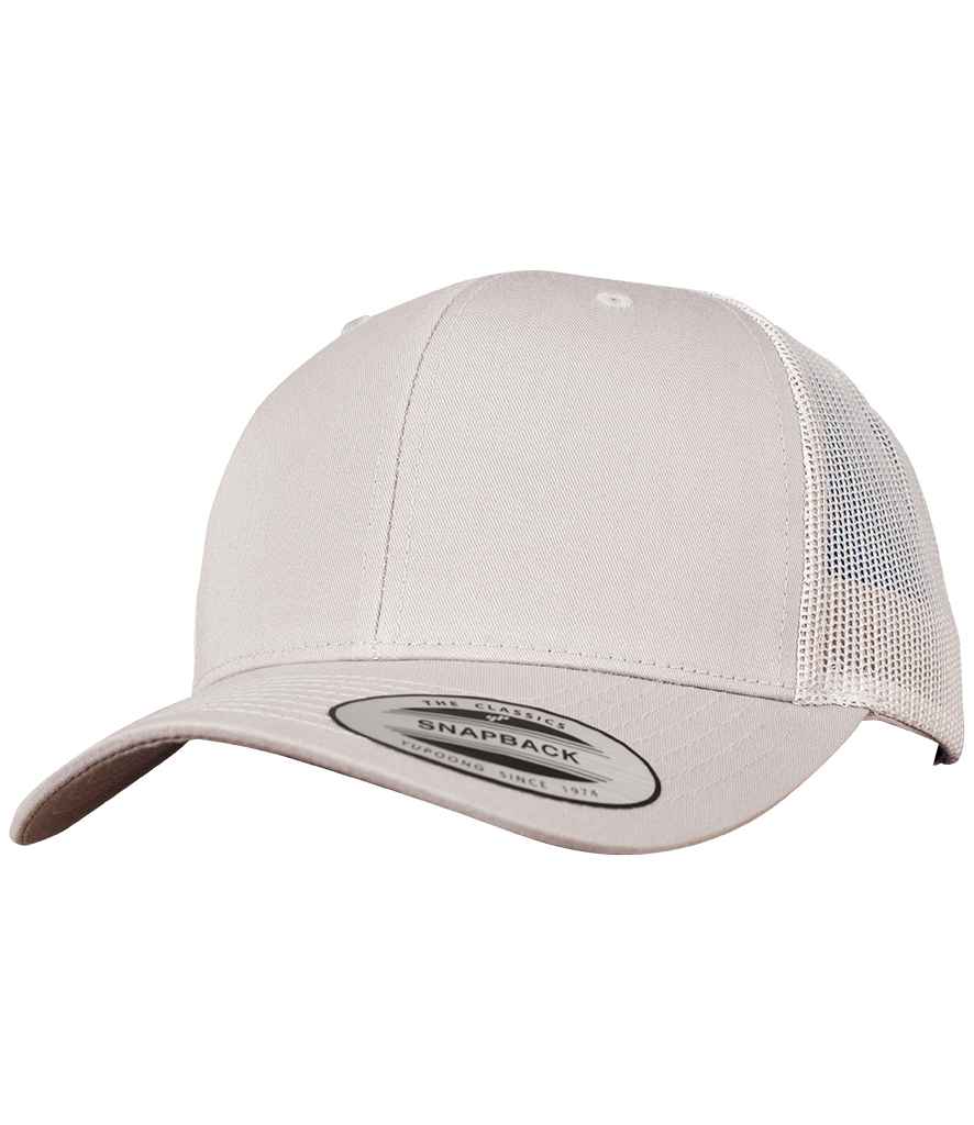 Flexfit / Yupoong Flexfit Retro Trucker Cap Silver