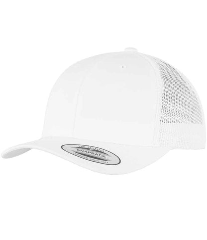 Flexfit Retro Trucker Cap in White