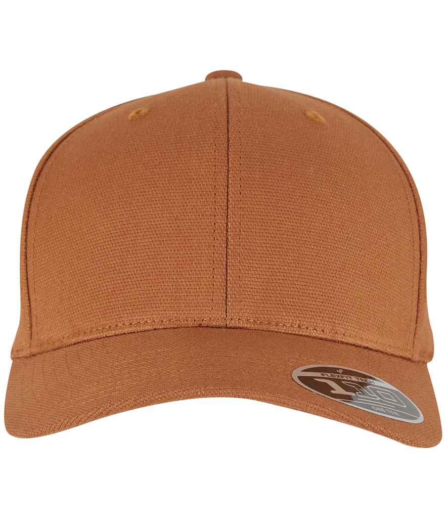 Flexfit 110 Curved Snapback Cap in Brown