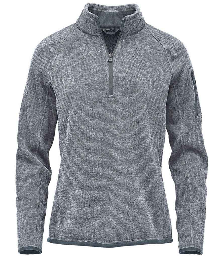 Stormtech Stormtech Ladies Avalante 1/4 Zip Fleece Granite Heather