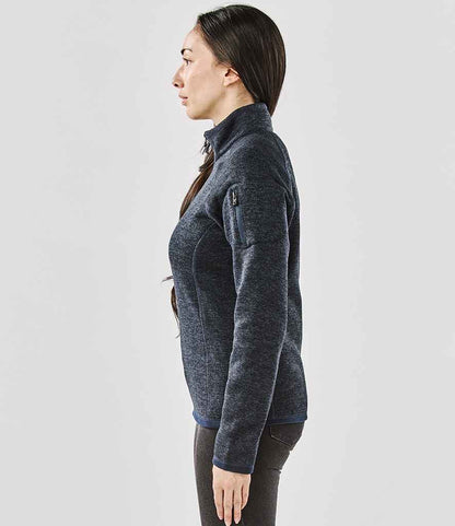 Stormtech Stormtech Ladies Avalante 1/4 Zip Fleece Navy Heather