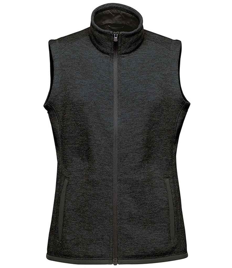 Stormtech Ladies Avalante Full Zip Knitted Fleece Gilet - model image