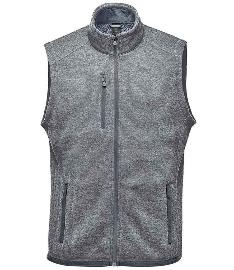 Stormtech Stormtech Avalante Full Zip Knitted Fleece Gilet Granite Heather