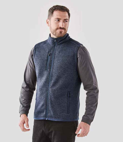 Stormtech Stormtech Avalante Full Zip Knitted Fleece Gilet Navy Heather