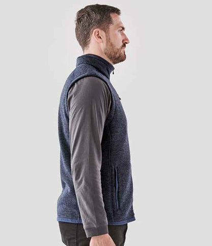 Stormtech Stormtech Avalante Full Zip Knitted Fleece Gilet Navy Heather