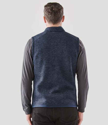 Stormtech Stormtech Avalante Full Zip Knitted Fleece Gilet Navy Heather