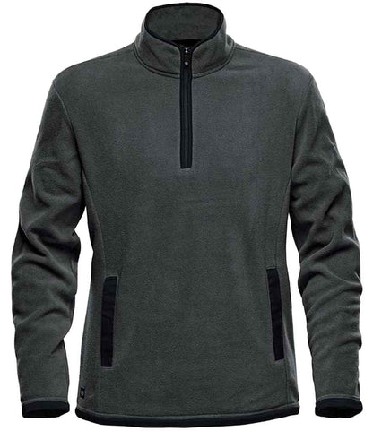 Stormtech Shasta Tech 1/4 Zip Fleece in Graphite Grey/Black