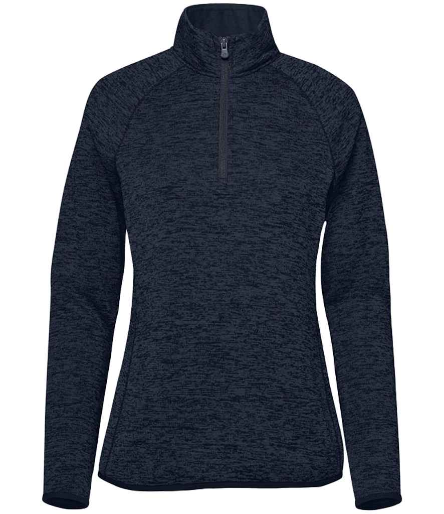 Stormtech Ladies Yosemite 1/2 Zip Pullover in Navy Heather