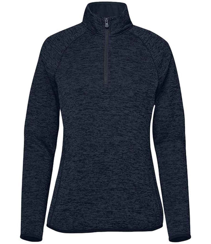 Stormtech Ladies Yosemite 1/2 Zip Pullover in Navy Heather