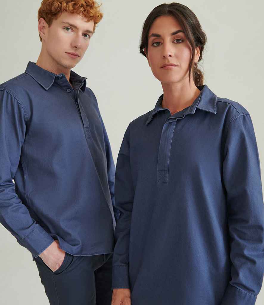 Front Row Pullover Drill Shirt