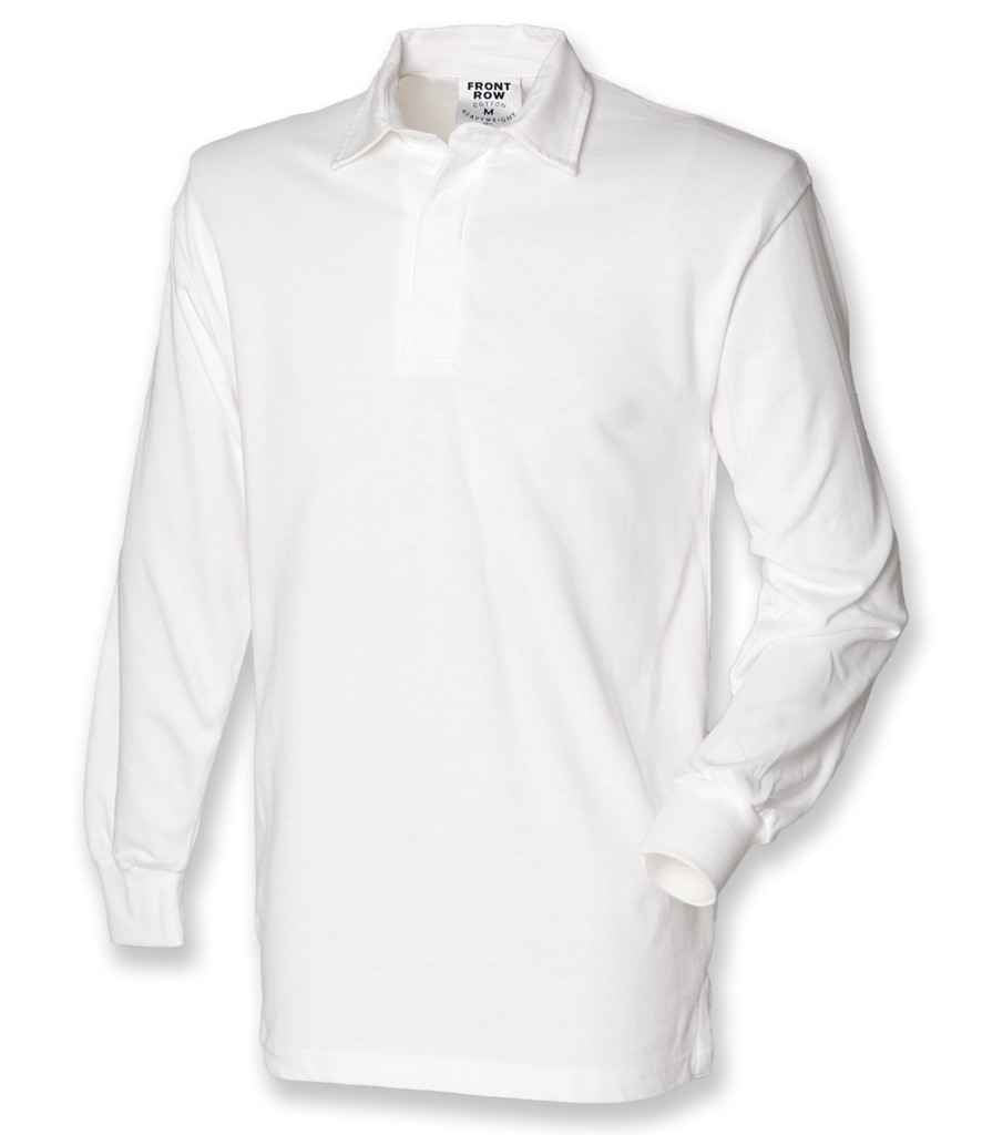 Front Row Original Rugby Shirt in White
